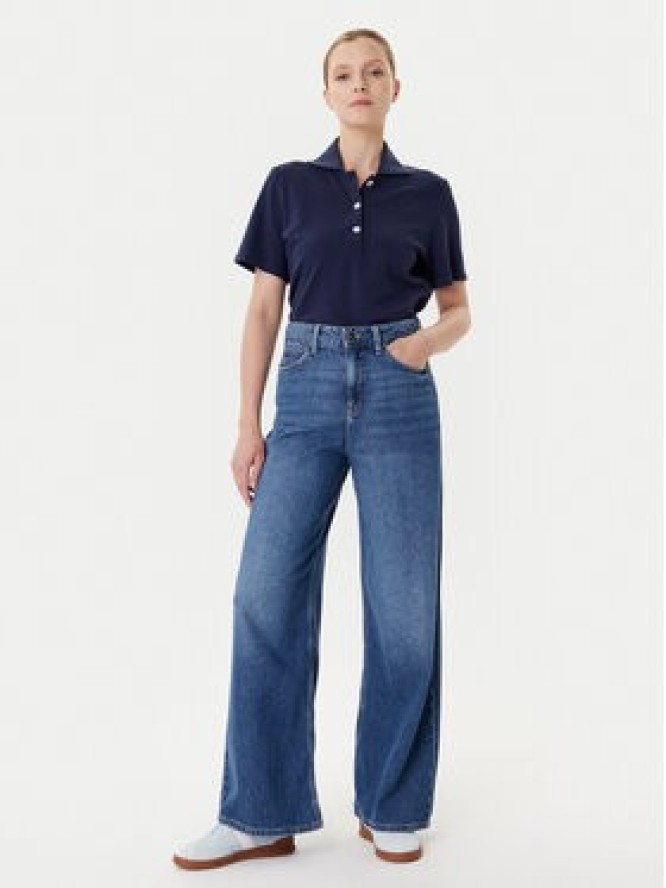 Lee Jeansy Stella 112370893 Niebieski Wide Leg