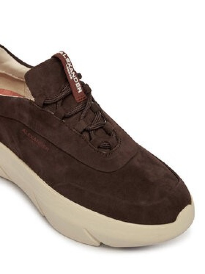Alexander Smith Sneakersy London ALBEEPW-9660 Brązowy ciemny