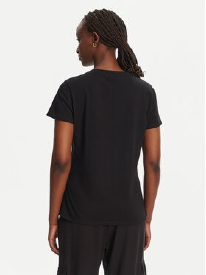 Liu Jo Sport T-Shirt TA5179 J6040 Czarny Regular Fit