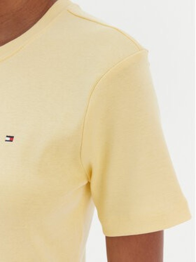 Tommy Hilfiger T-Shirt New Cody WW0WW40587 Żółty Slim Fit