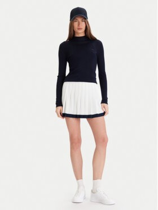 Lacoste Sweter AF4189 Granatowy Slim Fit