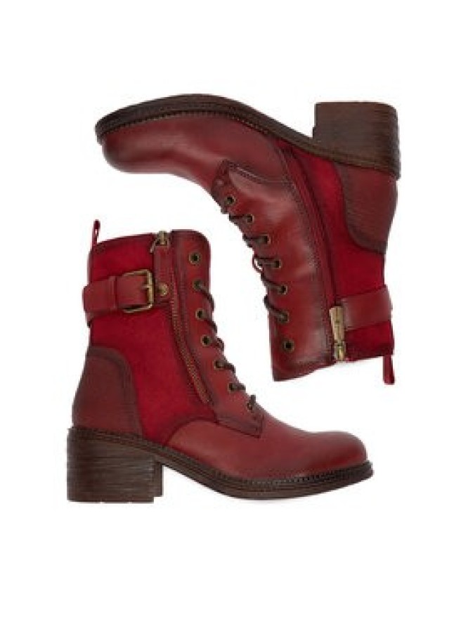 Beverly Hills Polo Club Trzewiki EO-WS12630-01 Czerwony