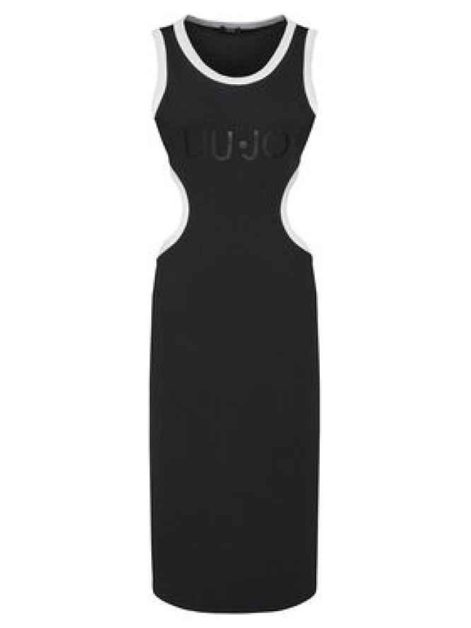 Liu Jo Sukienka letnia VA5043 J4822 Czarny Regular Fit