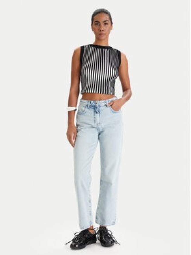 Patrizia Pepe Jeansy 8P0803/D1WZB-CB01 Niebieski Regular Fit