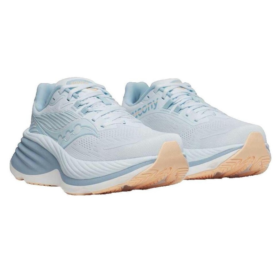 Buty Saucony Hurricane 24 z podwójną amortyzacją niebieskie