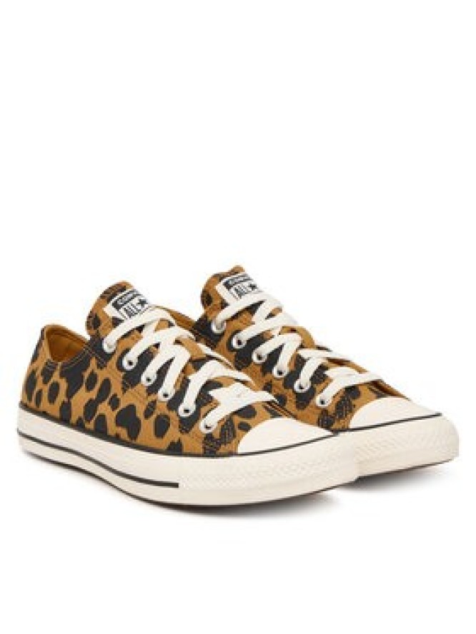 Converse Trampki Chuck Taylor All Star Cow Print A17920C Pomarańczowy