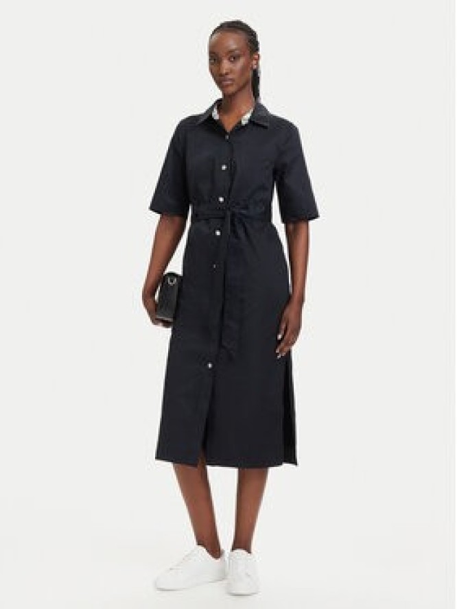 Barbour Sukienka koszulowa Sloane LDR0981NY99 Granatowy Regular Fit