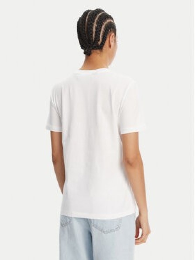 Just Cavalli T-Shirt 78PAHE13 Biały Regular Fit