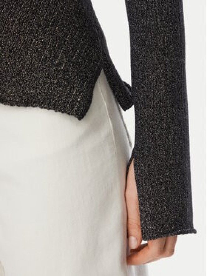 Karl Lagerfeld Jeans Sweter B4W18005 Czarny Slim Fit