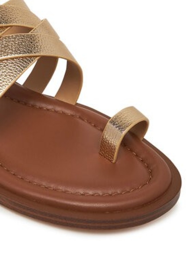 MICHAEL Michael Kors Japonki Nora 40S5NOFS1M Złoty