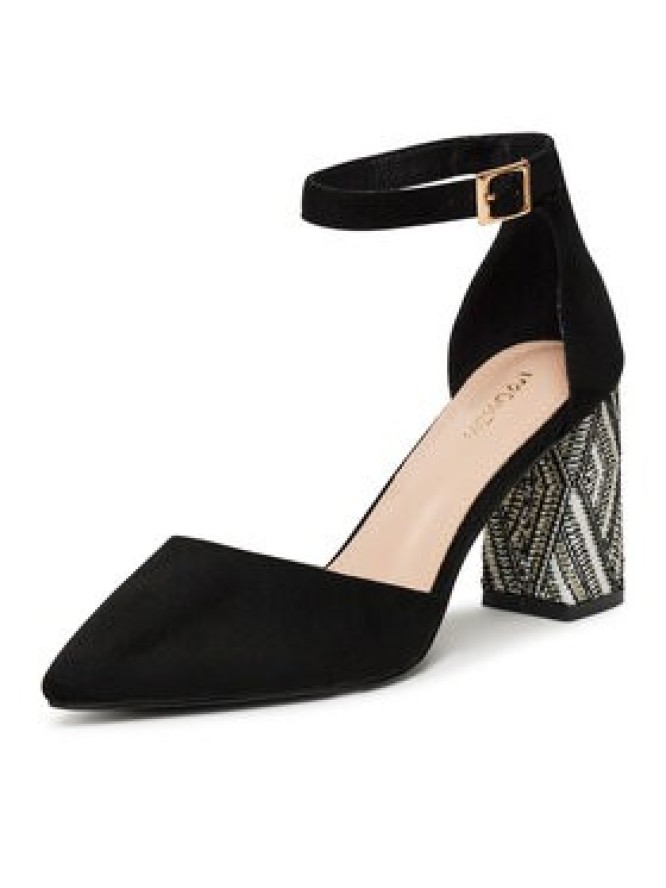 DeeZee Czółenka A1-0272H1 Czarny