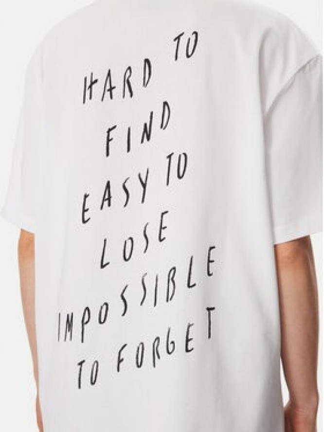 Karl Lagerfeld Jeans T-Shirt B4W17076 Biały Relaxed Fit