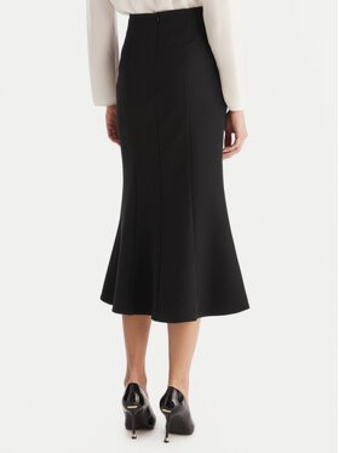 ACCESS FASHION Spódnica midi 54-6027-168 Czarny Regular Fit