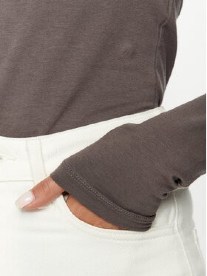 ONLY Bluzka 15204712 Szary Stretch Fit