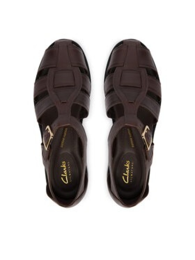Clarks Sandały Hana Sun 26185911 Brązowy