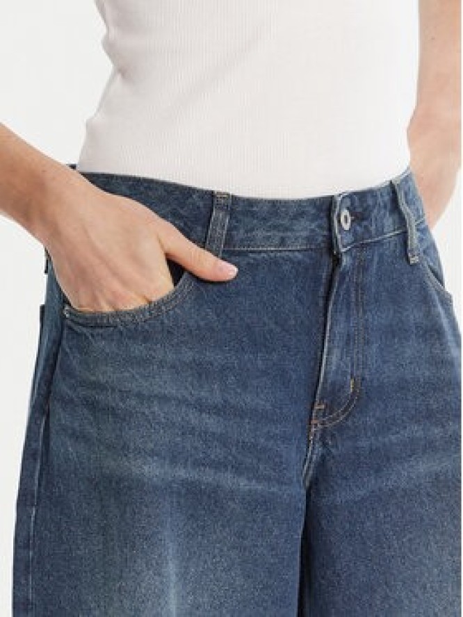 Karl Lagerfeld Jeans Jeansy A3W10079 Niebieski Wide Leg