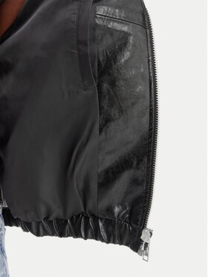 MICHAEL Michael Kors Kurtka z imitacji skóry MR620K5DTW Czarny Regular Fit