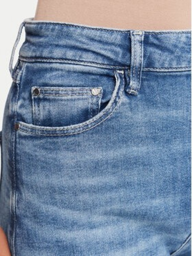 Guess Jeansy W6YA1C D1337 Niebieski Wide Leg