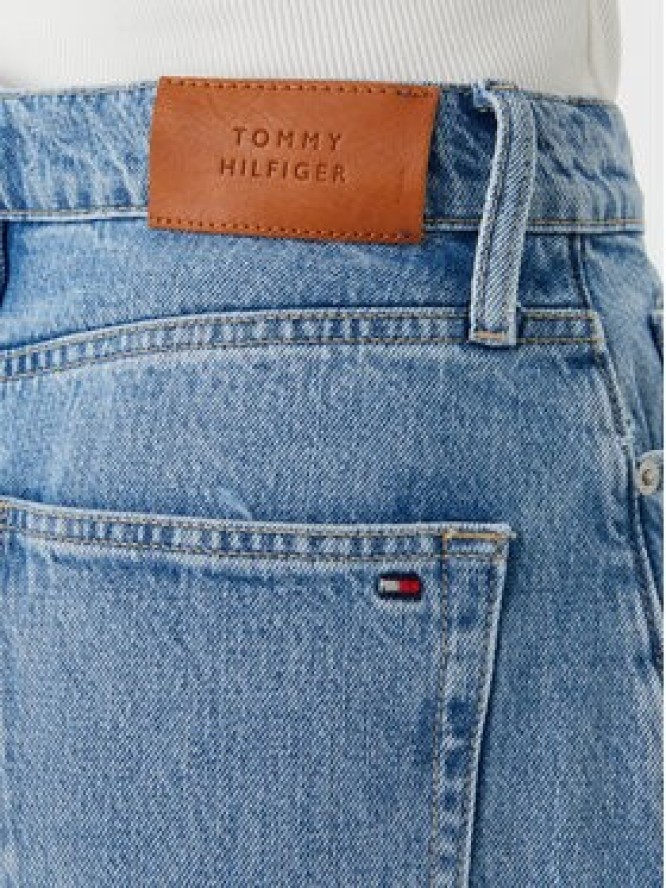 Tommy Hilfiger Spódnica jeansowa WW0WW45501 Niebieski Regular Fit