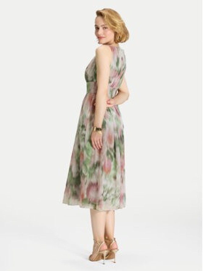 Swing Sukienka koktajlowa 5AK11700 Kolorowy Regular Fit