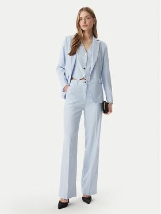 Morgan Spodnie materiałowe 261-PTYA.F Niebieski jasny Regular Fit