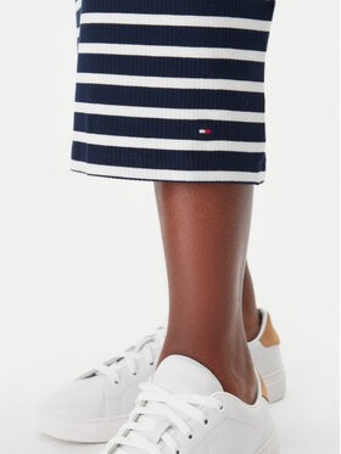 Tommy Hilfiger Sukienka letnia WW0WW38838 Granatowy Slim Fit
