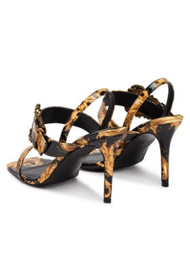 Versace Jeans Couture Sandały 80VA3S71 ZS366 G89 Czarny