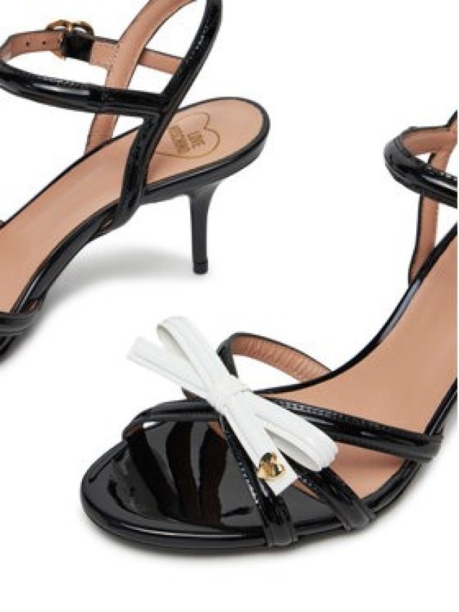 LOVE MOSCHINO Sandały JA16096G1MIH100A Czarny