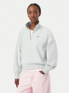 Roxy Bluza Everfree ERJFT05137 Szary Regular Fit
