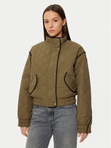 Vero Moda Kurtka bomber Vilma 10320615 Khaki Relaxed Fit