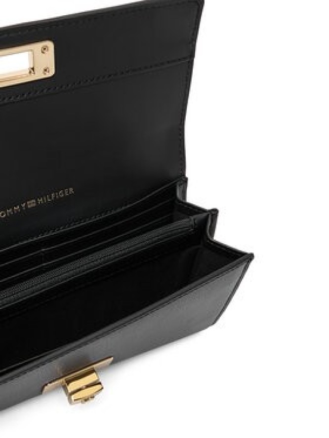 Tommy Hilfiger Portfel Th Modern Large Flap Wallet AW0AW18704 Czarny