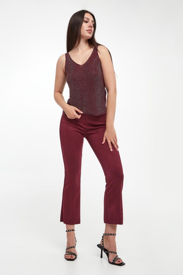 Top damski z cyrkoniami JOSEPH RIBKOFF