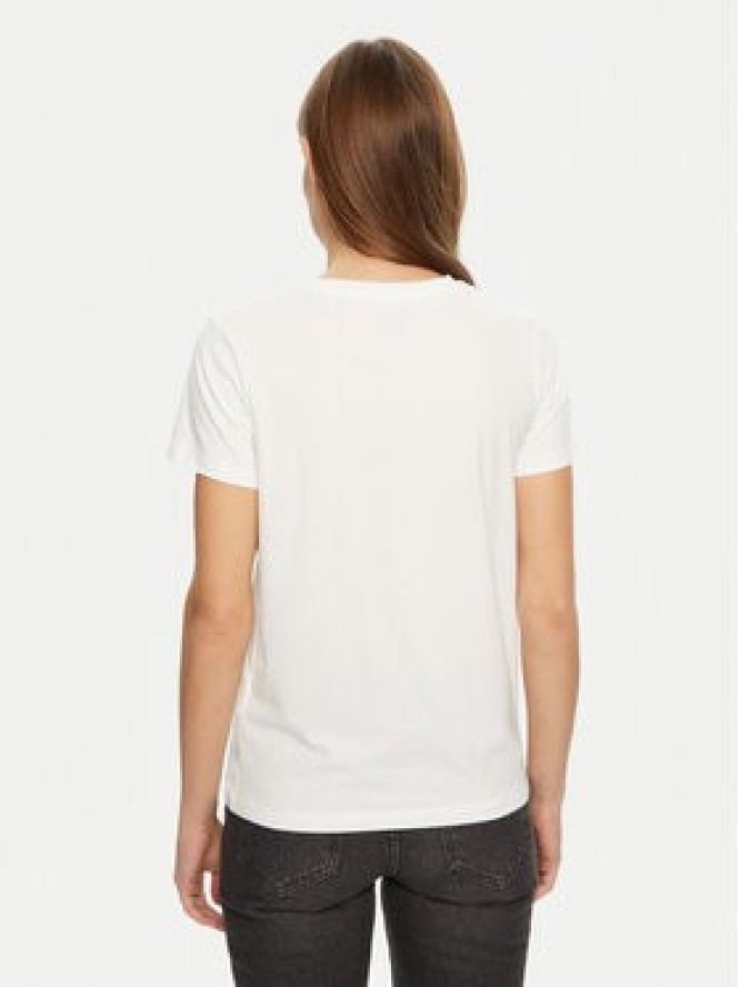 Guess Jeans T-Shirt W5RI54 J1314 Biały Regular Fit