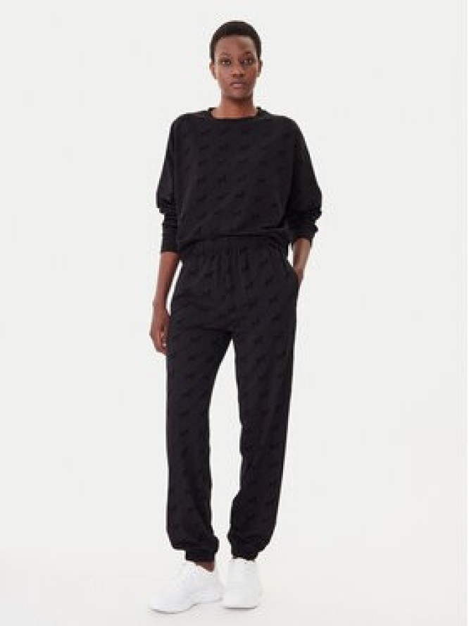 HUGO Spodnie dresowe Lokky 50545211 Czarny Regular Fit