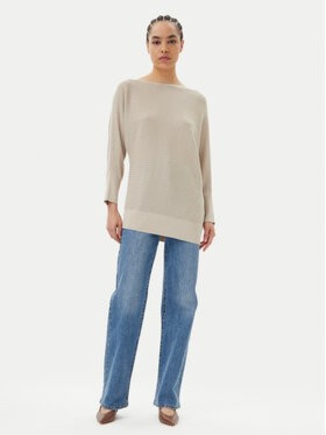 Morgan Sweter 251-MREC Beżowy Regular Fit