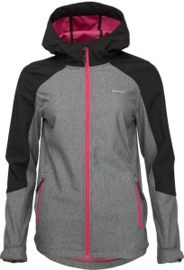 Damska kurtka softshell Loap Ladana Gry-blk Szara