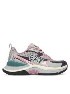 EA7 Emporio Armani Sneakersy X8X249 XK446 MZ223 Fioletowy