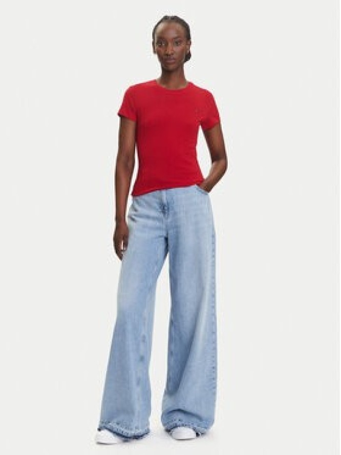 Tommy Jeans Komplet t-shirtów DW0DW21366 Kolorowy Slim Fit