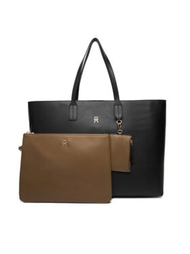 Tommy Hilfiger Torebka Th Icon Tote AW0AW18173 Czarny