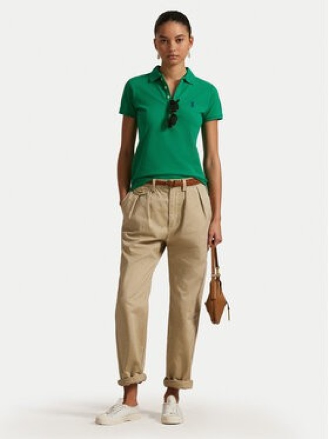 Polo Ralph Lauren Polo 211870245026 Zielony Slim Fit