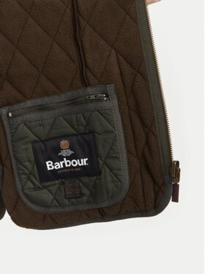 Barbour Bezrękawnik Fleece Betty LLI0003OL71 Zielony ciemny Regular Fit