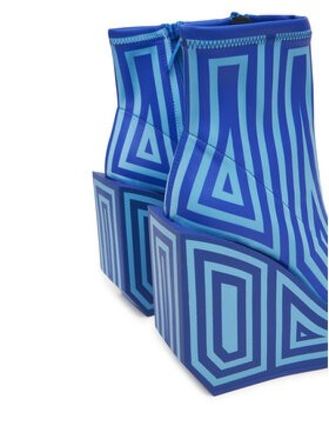 United Nude Botki Wa Bootie Hi 1087965682 Niebieski