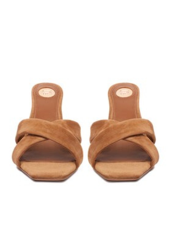 GINO ROSSI Klapki EO-GL95F-970 Brązowy