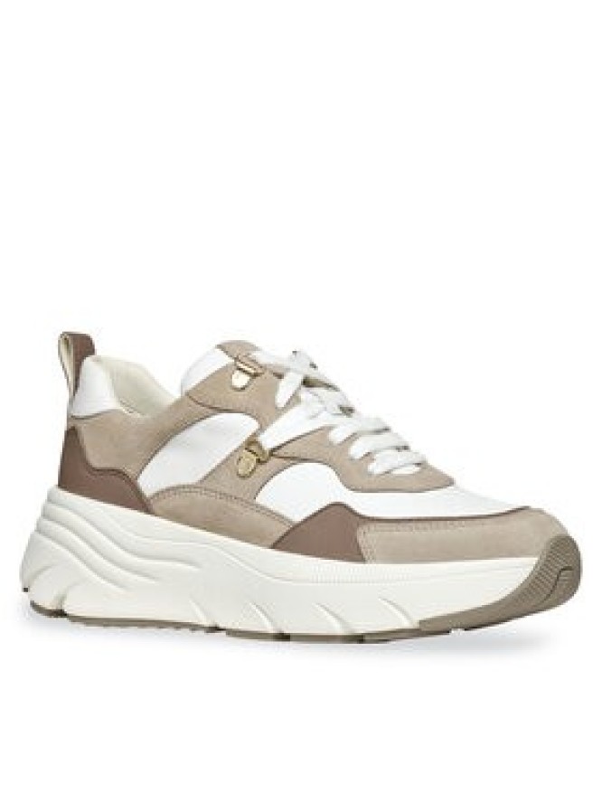 Geox Sneakersy D Diamanta D36UFE 08522 C0118 Biały