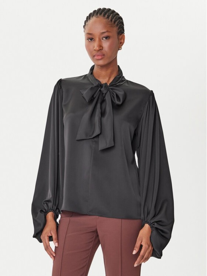 Rinascimento Bluzka CFC0126202003 Czarny Loose Fit