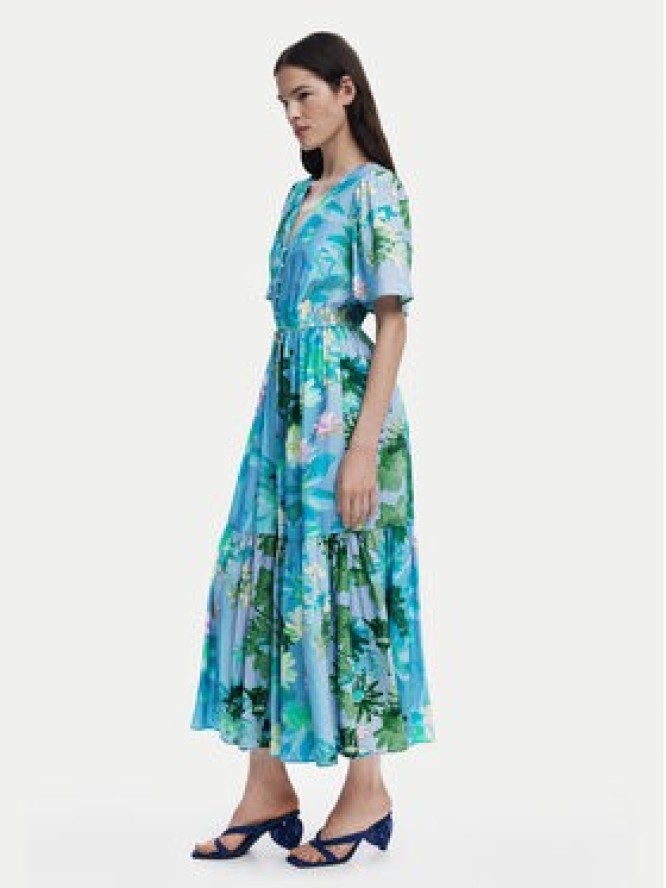 Desigual Sukienka koszulowa Nancy 25SWVW18 Niebieski Regular Fit