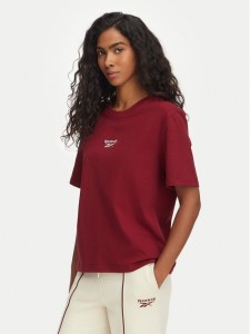 Reebok T-Shirt Gisela RK25709CCW Bordowy Regular Fit