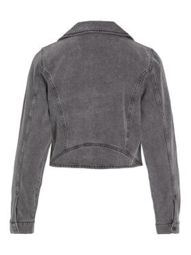 Vila Kurtka jeansowa Kiki 14104772 Szary Regular Fit