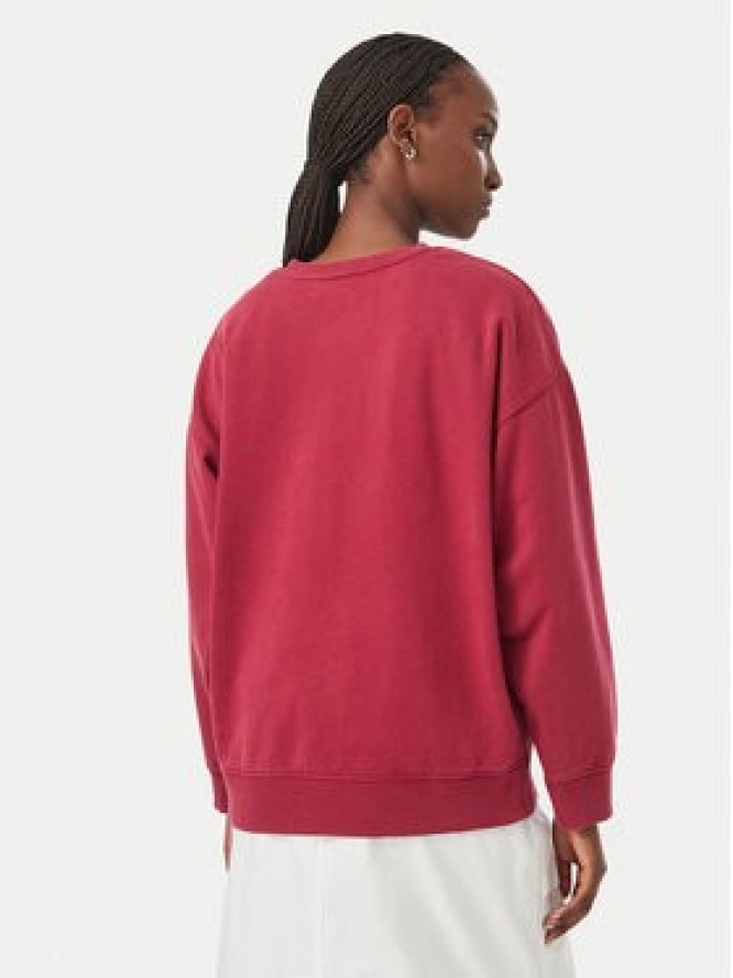 Roxy Bluza Lineup ERJFT05112 Bordowy Regular Fit