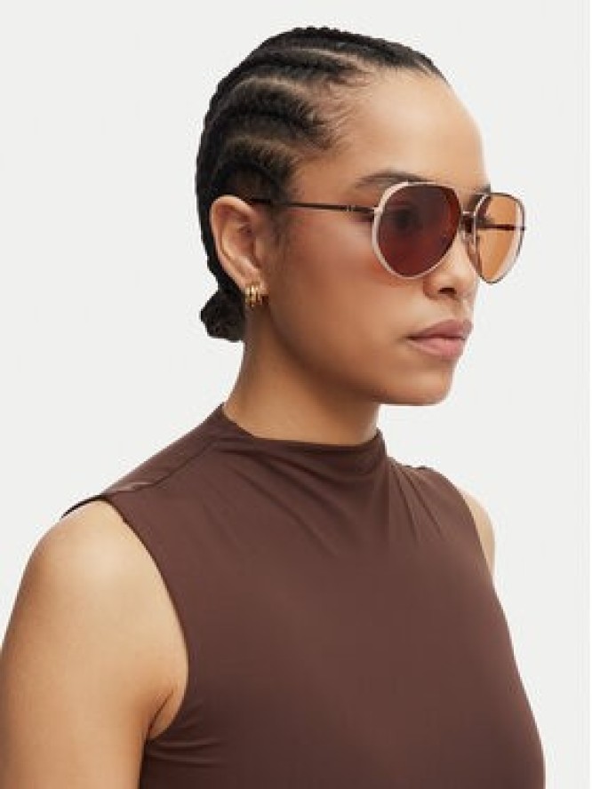 Guess Okulary przeciwsłoneczne GU00219 Złoty
